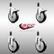 Service Caster 5 Inch 316SS Black Poly Swivel 1-3/8 Inch Expanding Stem Caster Lock Brake, 2PK SS316TTLEX20S514-PPUB-BLK-2-S-2-138 - alternate 5